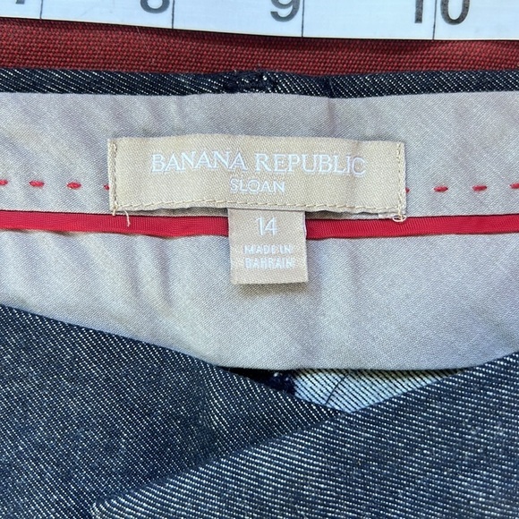 Banana republic, Sloan Denim size 14 cropped pants - Picture 5 of 5